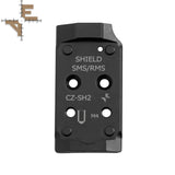 CZ Shadow 2 placă adaptor Optics Ready | Shield RMSc footprint Evo Arms