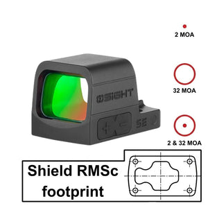 Colimatoare cu montare directă pentru CZ Shadow 2 Carry