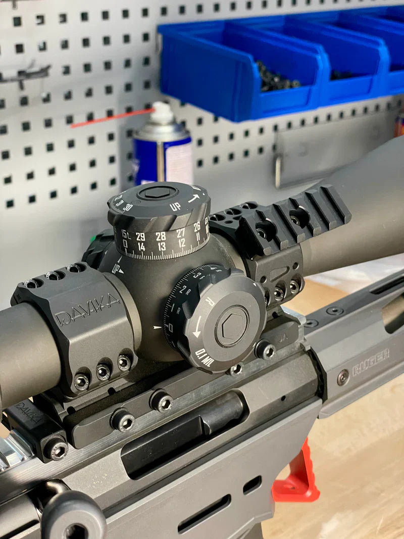 Șină picatinny [bază] pentru Davika monturi pentru lunetă & inele