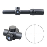 Vector Optics Constantine 1-10x24 punct central cu fibră colimator pentru carabină