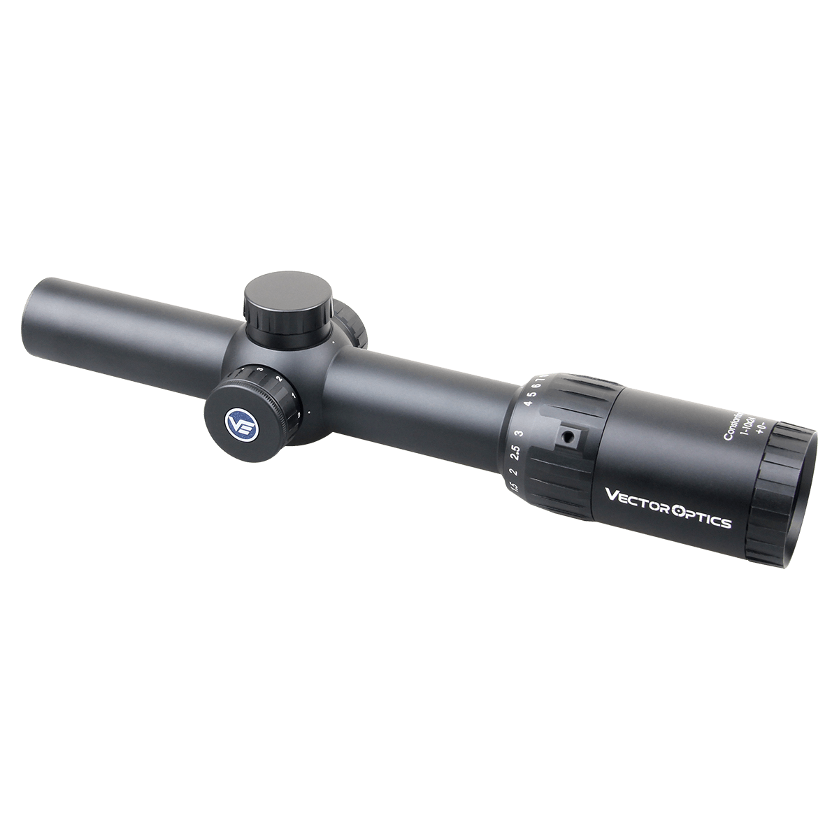 Vector Optics Constantine 1-10x24 punct central cu fibră colimator pentru carabină