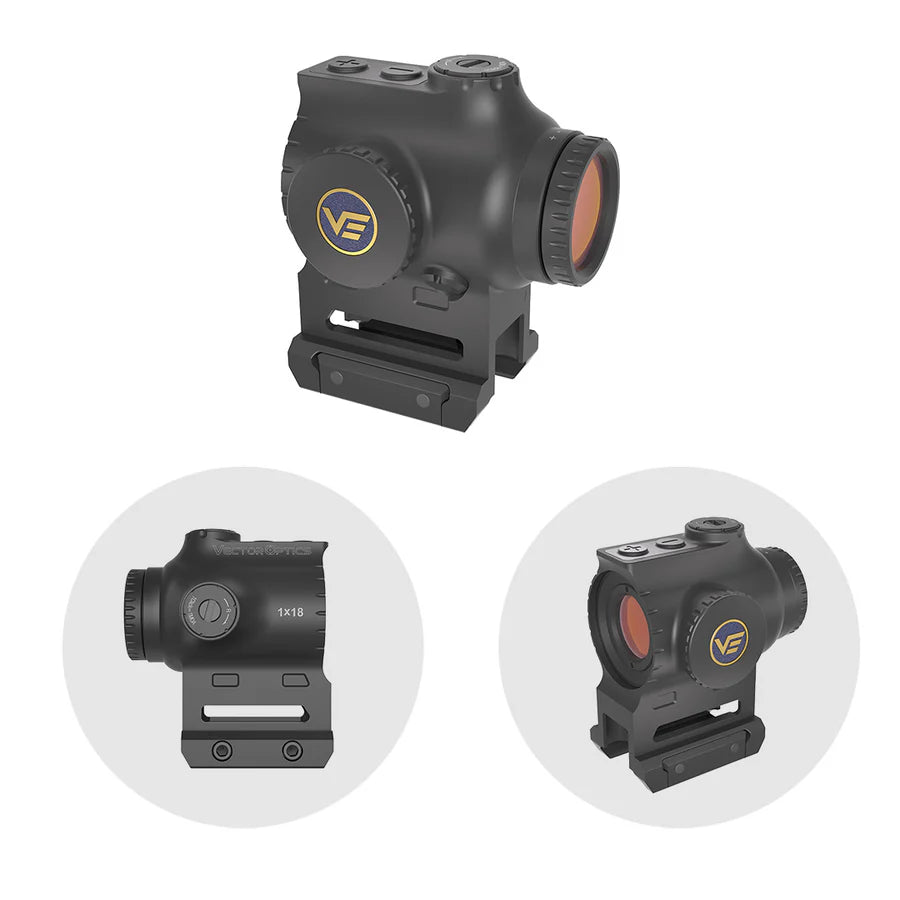 Vector Optics Paragon 1X18 Mini Prismă Lunetă