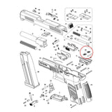 CZ P-10 arc resort trăgaci | 2 buc