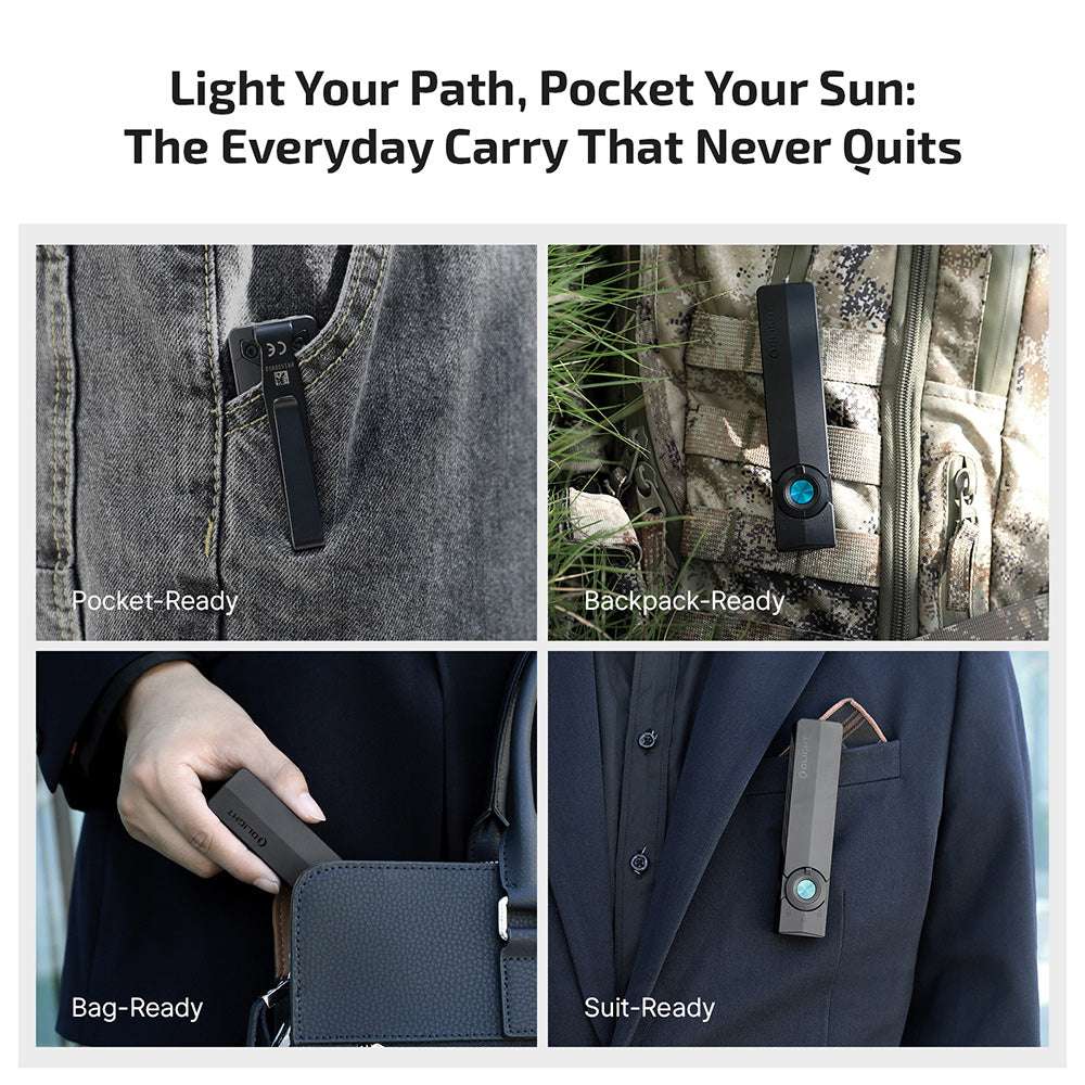 Olight ArkPro | lanternă EDC plată 4-în-1 | 1.500 lm