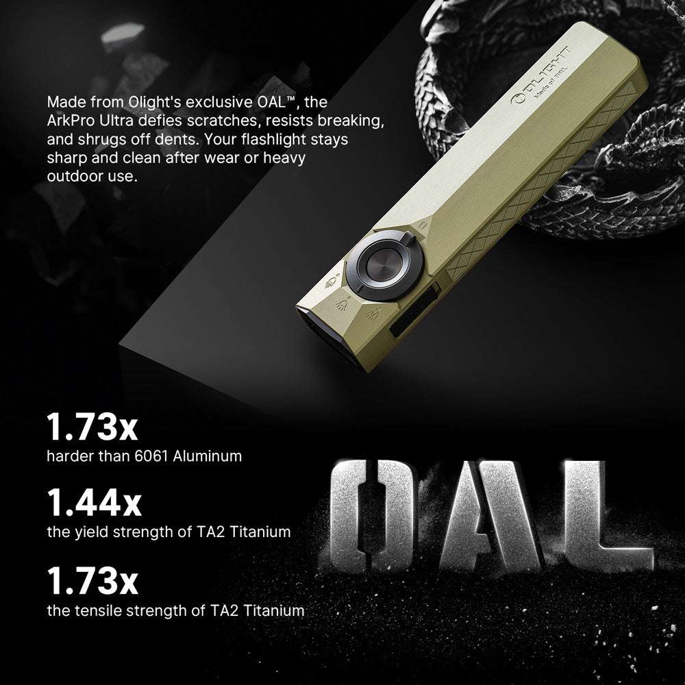 Olight ArkPro Ultra | lanternă EDC plată 4-în-1 | 1.700 lm
