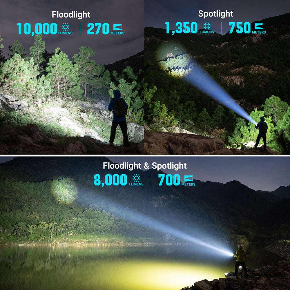 Olight Marauder 2 Mini | lanternă reîncărcabilă puternică | 10.000 lm