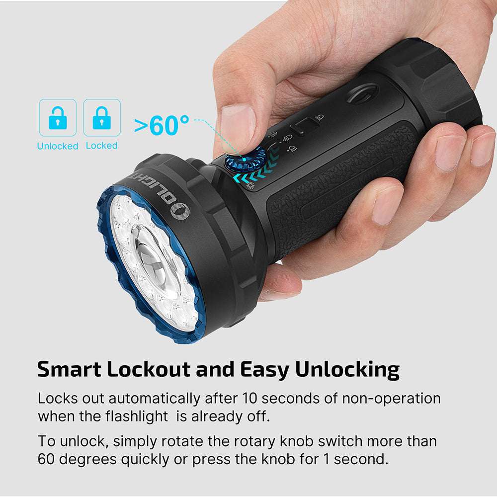Olight Marauder 2 Mini | lanternă reîncărcabilă puternică | 10.000 lm