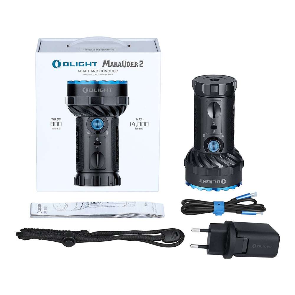 Olight Marauder 2 | lanternă reîncărcabilă ultra puternică | 14.000 lm