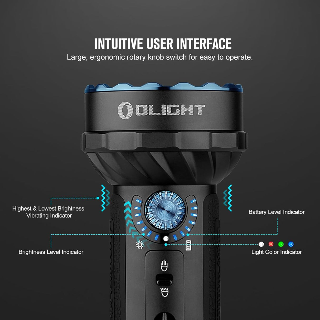 Olight Marauder Mini | lanternă reîncărcabilă multicoloră | 7.000 lm