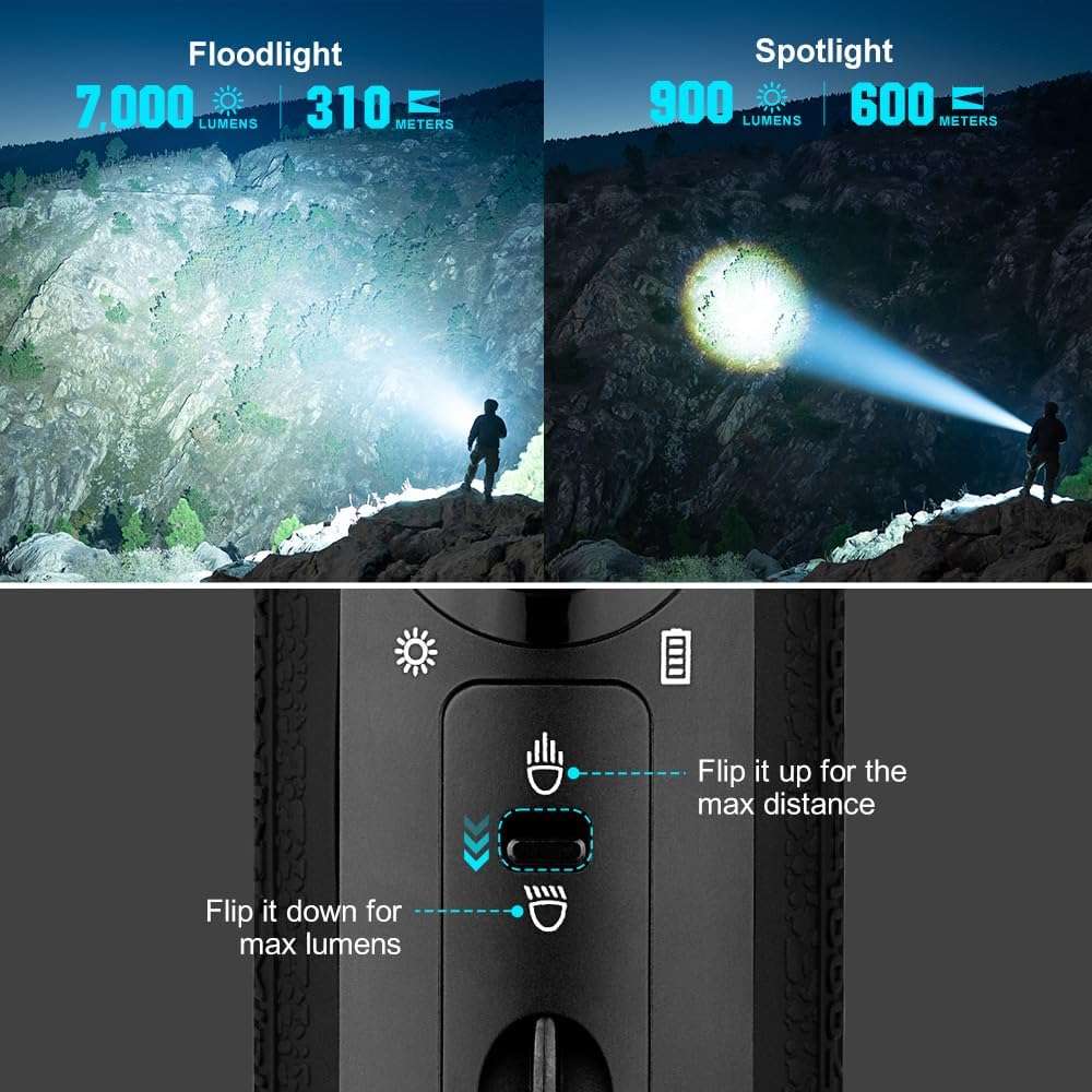 Olight Marauder Mini | lanternă reîncărcabilă multicoloră | 7.000 lm