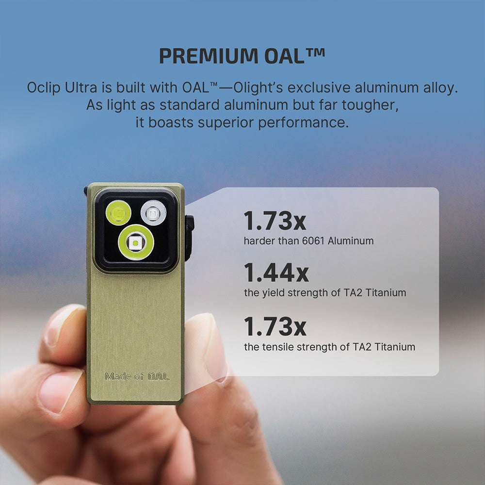 Olight Oclip Ultra | lanternă EDC 3-în-1 cu clips | 530 lm