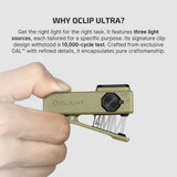 Olight Oclip Ultra | lanternă EDC 3-în-1 cu clips | 530 lm