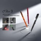 Olight O'Pen 3 | lanternă multifuncțională tip pix | 120 lm + laser verde