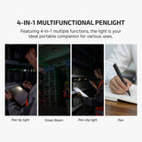 Olight O'Pen 3 | lanternă multifuncțională tip pix | 120 lm + laser verde