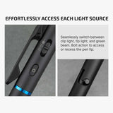 Olight O'Pen 3 | lanternă multifuncțională tip pix | 120 lm + laser verde