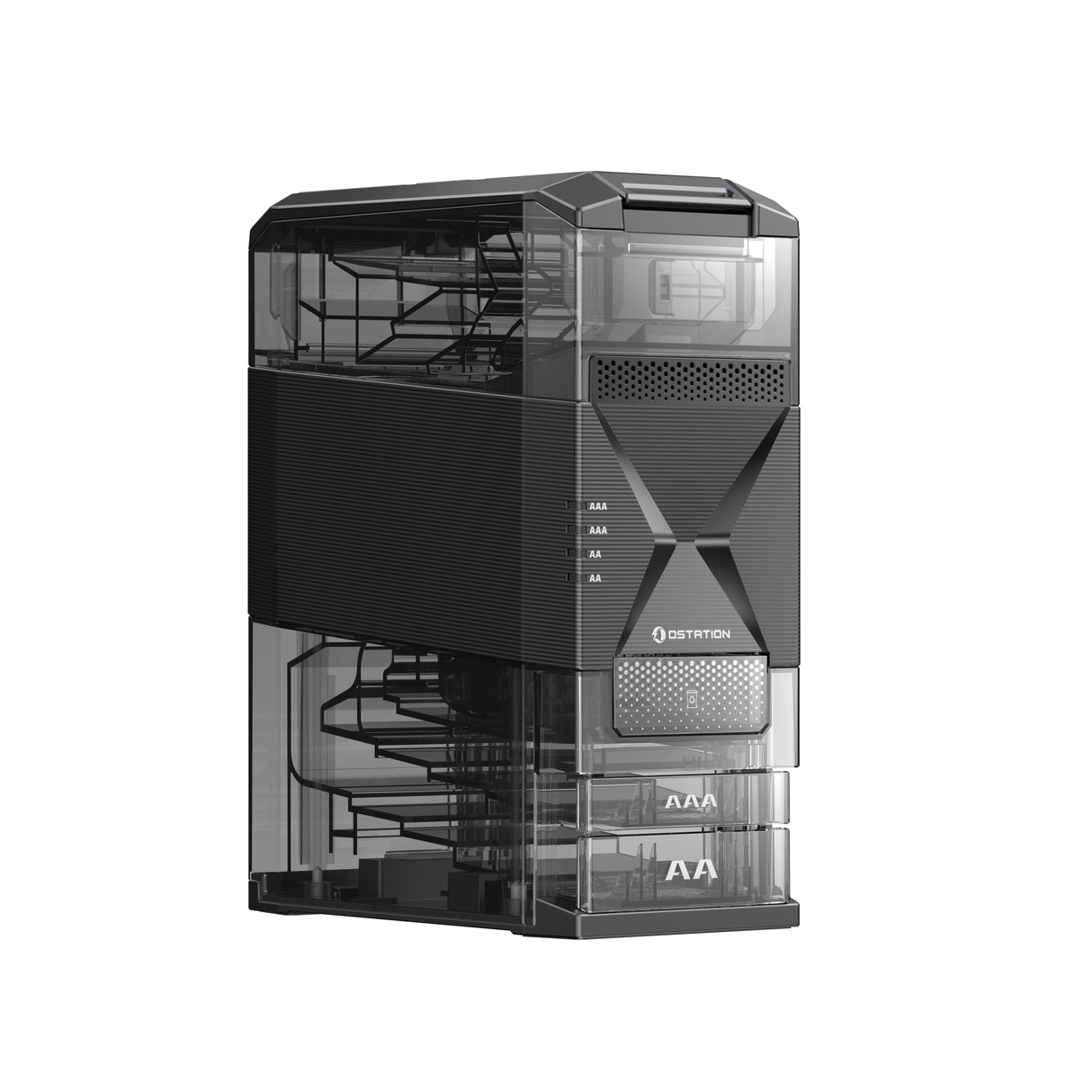 Olight Ostation 2 | încărcător inteligent de baterii AA/AAA | 3-în-1