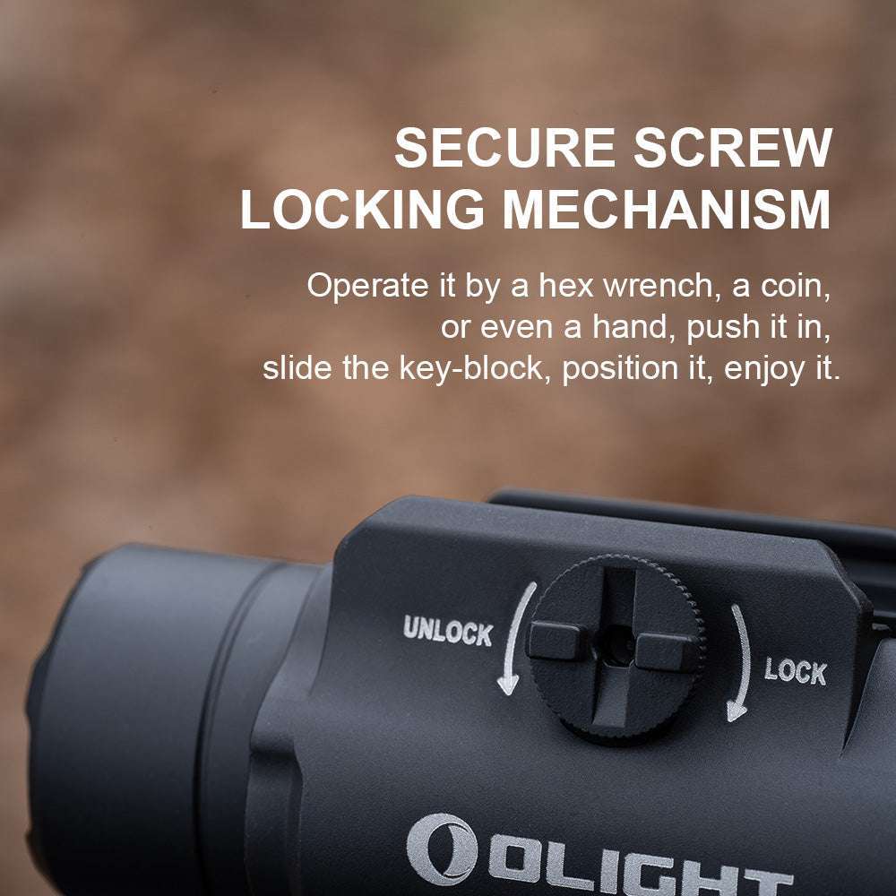 Olight PL-3R Valkyrie | lanternă pentru pistol | 1.500 lm