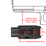 Olight PL-3R Valkyrie | lanternă pentru pistol | 1.500 lm