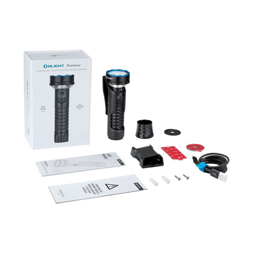 Olight Prowess | lanternă cu iluminare bidirecțională | 5.000 lm
