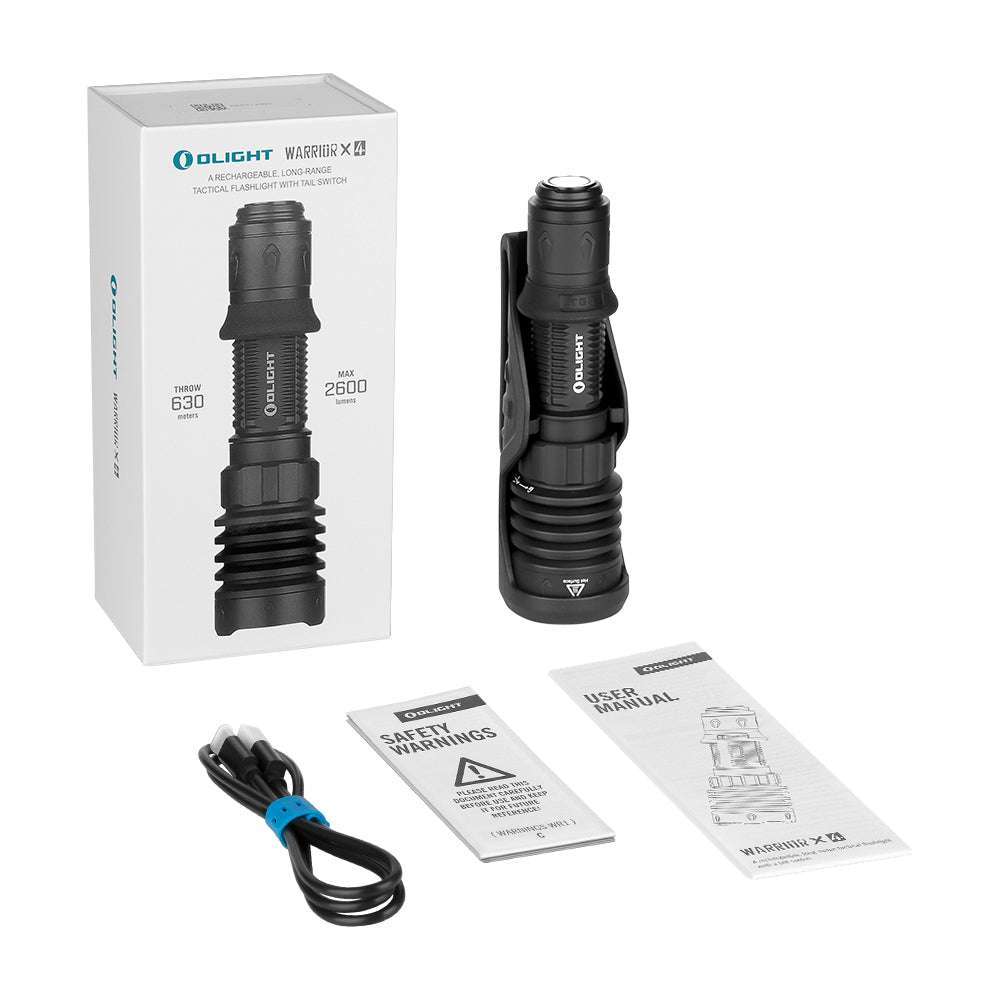 Olight Warrior X 4 | lanternă tactică | 2.600 lm
