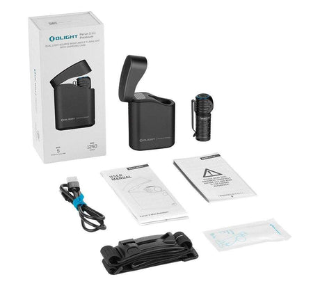 Olight Perun 3 Mini Premium | lanternă frontală reîncărcabilă | 1.250 lm